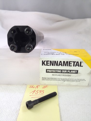 NEW 1-1/4" KENNAMETAL S-4420W NA9 INTERCHANGEABLE HEAD BORING BAR. -(A595)- - Picture 3 of 4