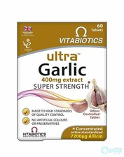 Vitabiotics Ultra Garlic Super Strength 400mg 60 Tablets