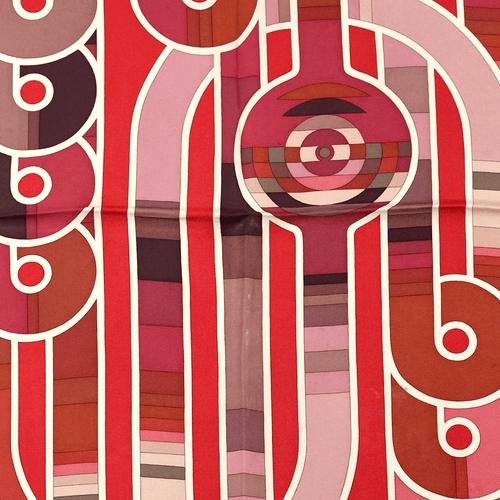 Hermes Scarf MELODIE CHROMATIQUE 90cm Silk Foulard Carre VIRGINIE JAMIN - Picture 8 of 8