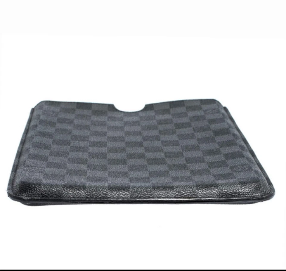 LOUIS VUITTON Damier Graphite iPad Case N63105 Or Any Other Tablet LV Authentic - Image 4 of 4