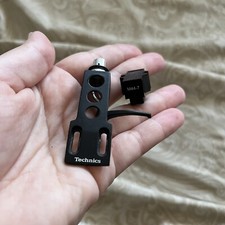    Technics headshell w/ Shure M44-7 cartridge authentic genuine original