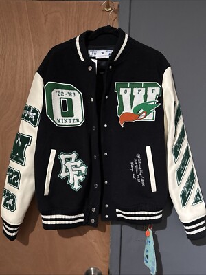 Off White Women s Varsity Jacket