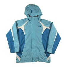 The North Face Girl's Full-Zip Hooded Rain Jacket Multicolor XL