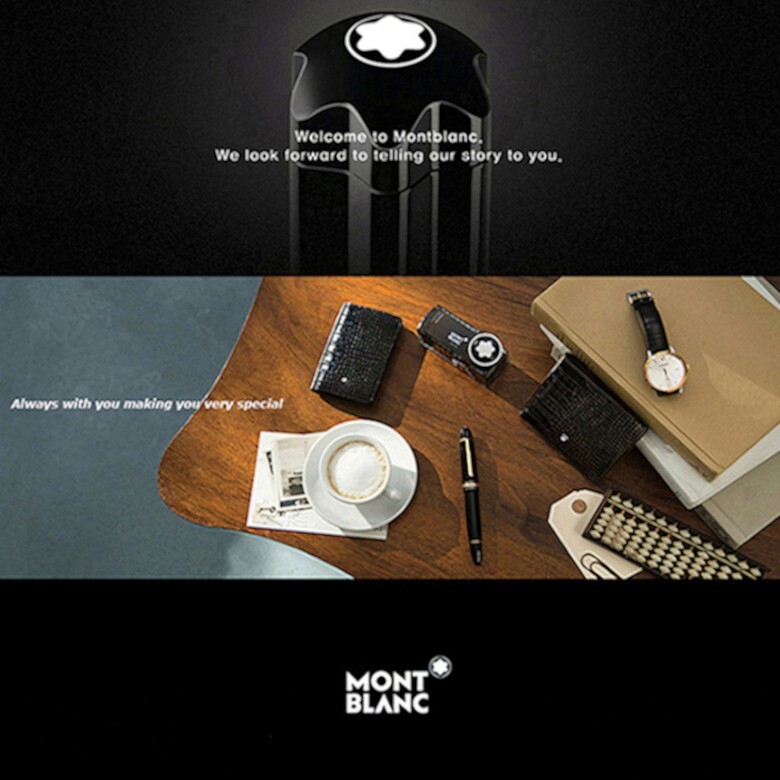 Montblanc Sartorial Leather 5CC Card Holder Case Cover Wallet