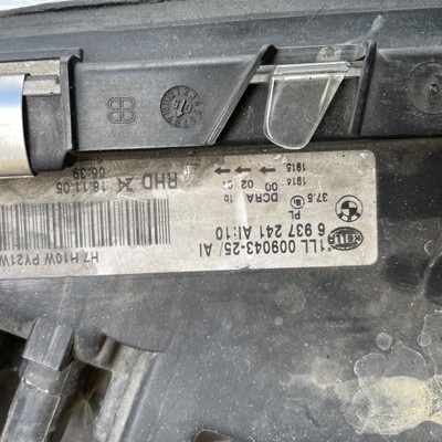 BMW 7 Series E65 LCI Left Passenger Side Xenon Headlight RHD  