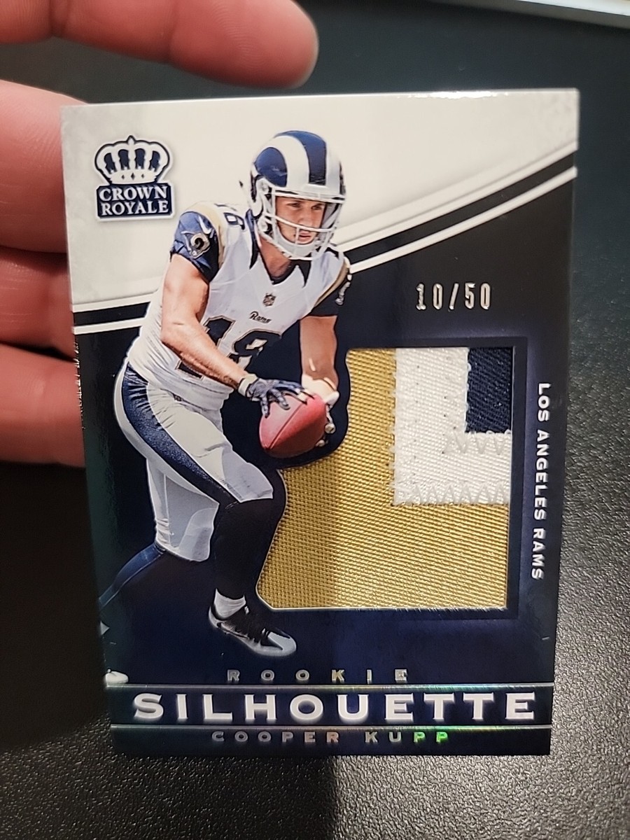 2017 Crown Royale Cooper Kupp #20 Jumbo Rookie Silhouette Jersey