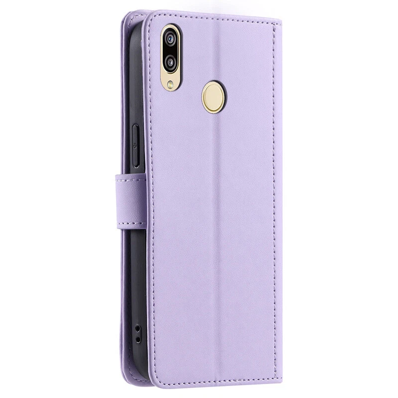 For Huawei P30/P20 Lite/P40 Pro Lanyard Leather Wallet Case Card Slim Flip Cover - Image 4 of 4