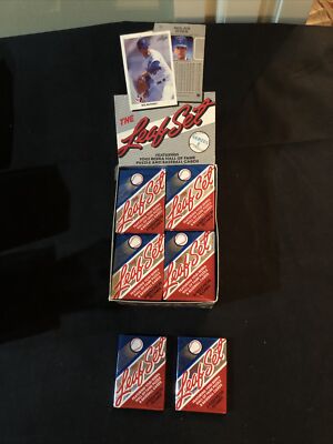 1990 Leaf Series 1 Baseball (2) Packs Sealed From Box Ken Griffey Jr, Sosa RC