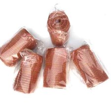 3-12Meter 4Wires Copper Mesh Woven Filter Column Packing Sanitary Food Grade