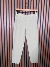 Babaton Dress Pants 4 Womens Green Light Green Chambray Trousers Pull On