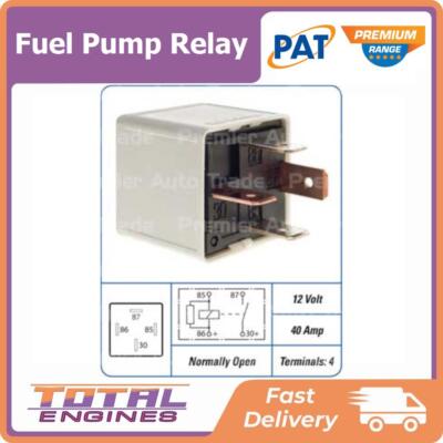 PAT Premium Fuel Pump Relay fits Ford Fairmont XD/XE 5.8L V8 351