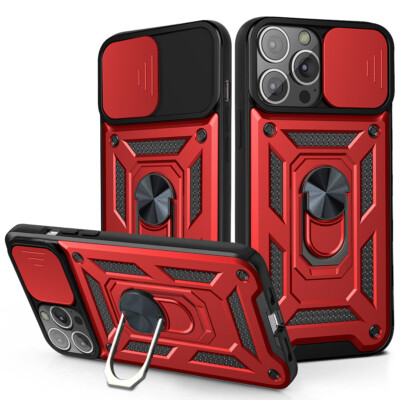 Hard Shell Case Kickstand Cover for iPhone 14 13 12 11 Pro Max Mini XS XR 7 Plus