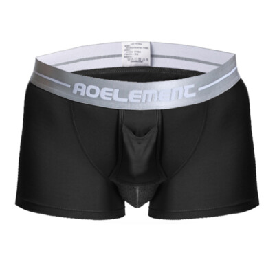 WSZJLN Boxer Intimo Da Uomo Mutandine A Rete Custodia Per Pene - Foto 5