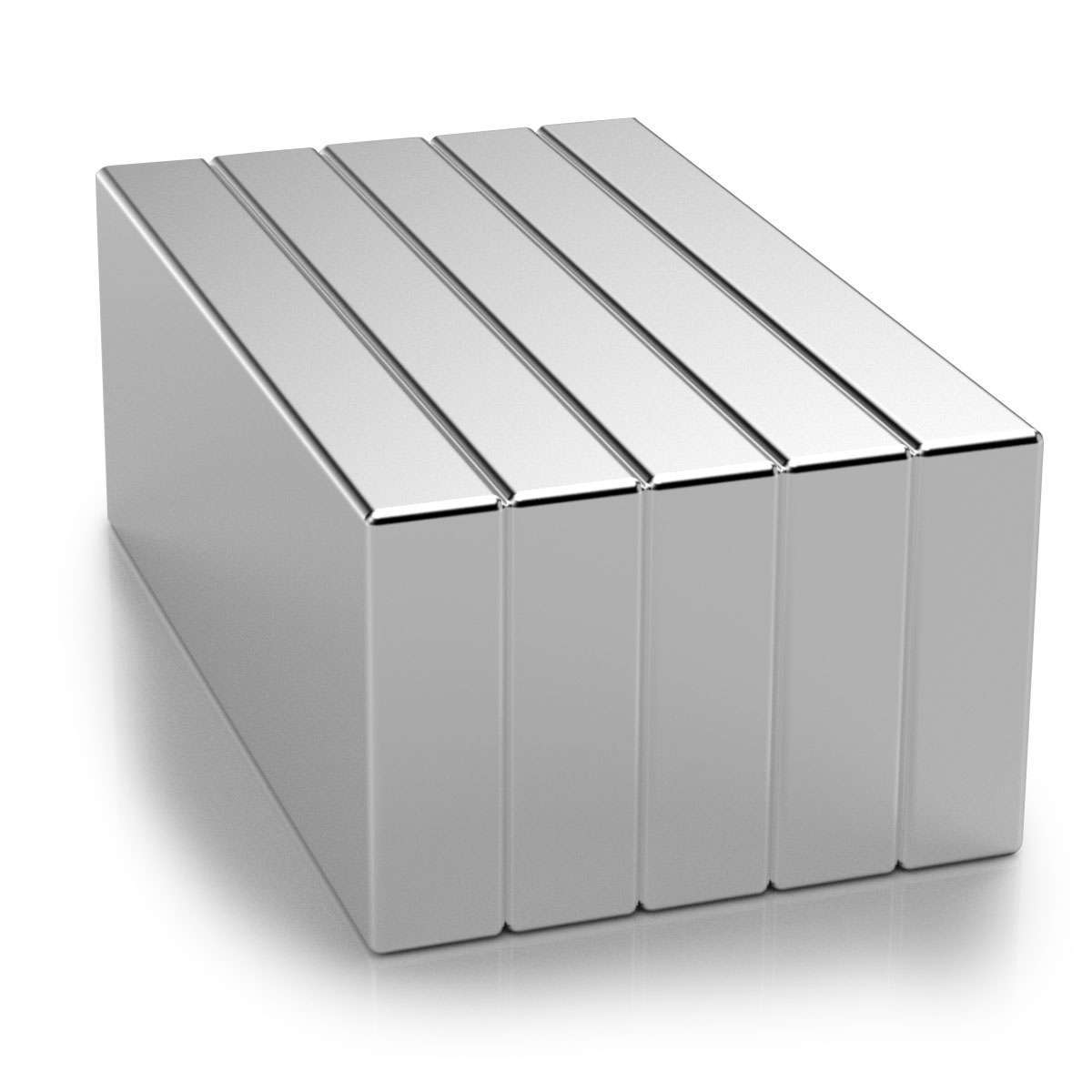 N52 Super Strong Block Fridge Magnets Rare Earth Neodymium 25x10x3mm ...