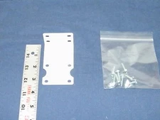 Slim Line Water Filter Housing Bracket Aquarium RO System Whole House W/Hardware