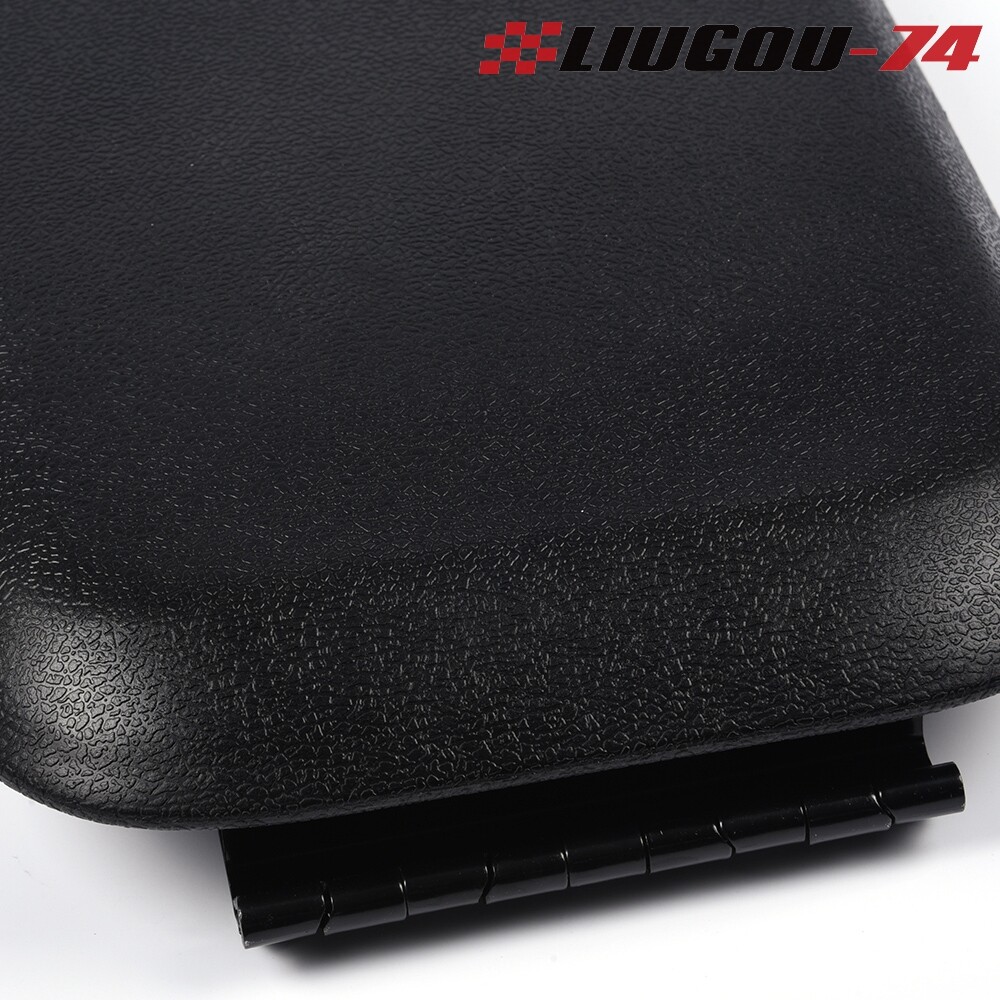 Mustang Backrest Black Center Console Armrest Lid Cover For 2005-2009 Ford Mustang - Direct Replacement Mustang Arm Rest