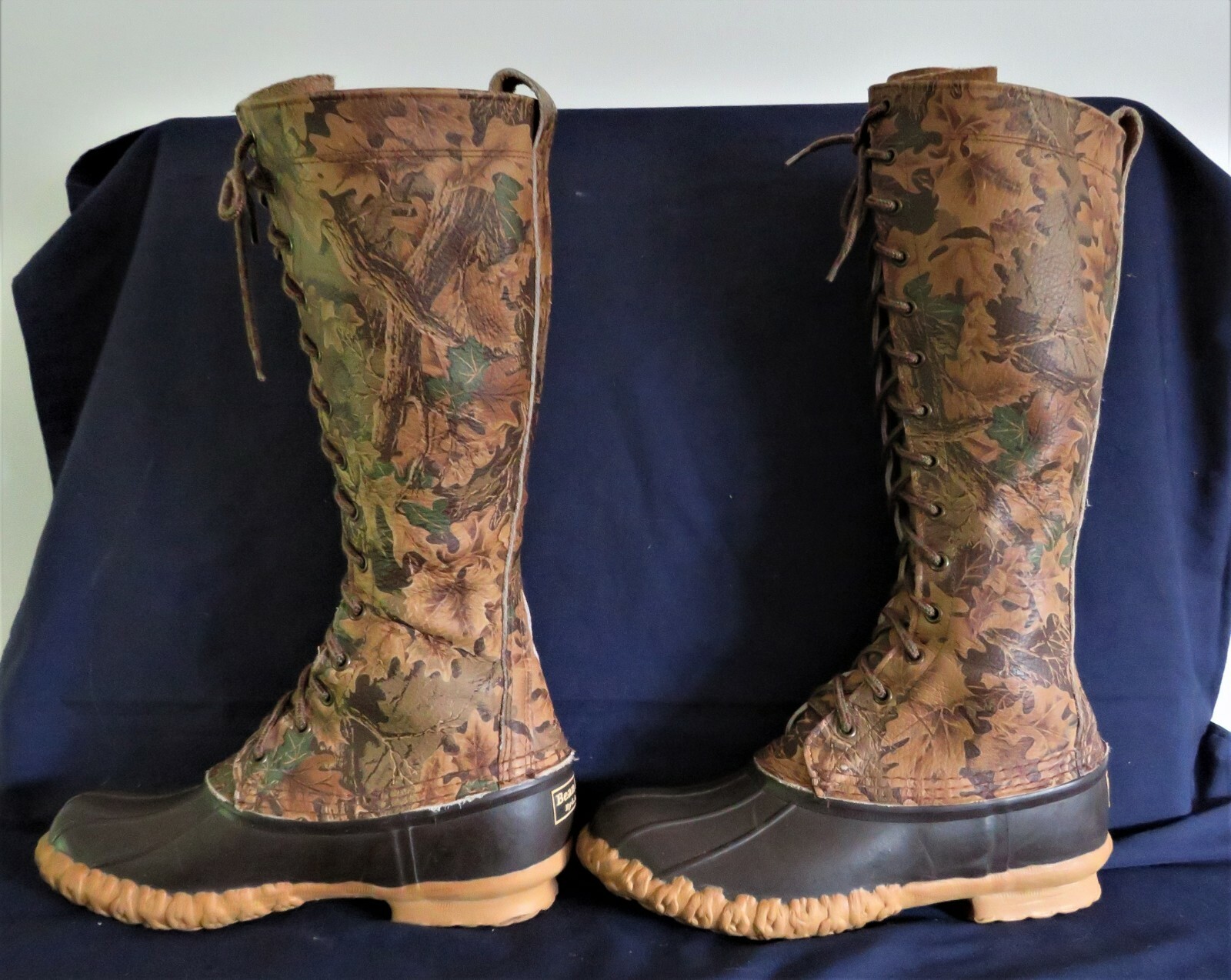 LL Bean Tall Maine Hunting Boot Camo 