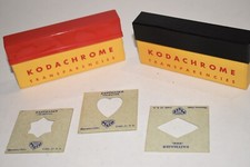 Lot of Empty Photographic Slide Boxes - Kodak Kodachrome  3 Pegco Easymask