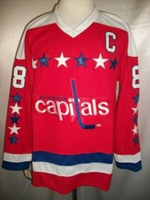 Alex Ovechkin Washington Capitals Red "1987-1995 Throwback" CCM NHL Jersey