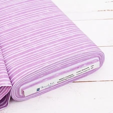 Threadart Cotton Quilting Fabric By The Yard - Vintage - Lt. Purple Stripe