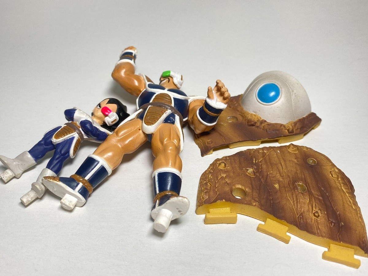 Figurine Dragon Ball Z – Nappa (Bandai Megahouse Capsule) Avec Goku