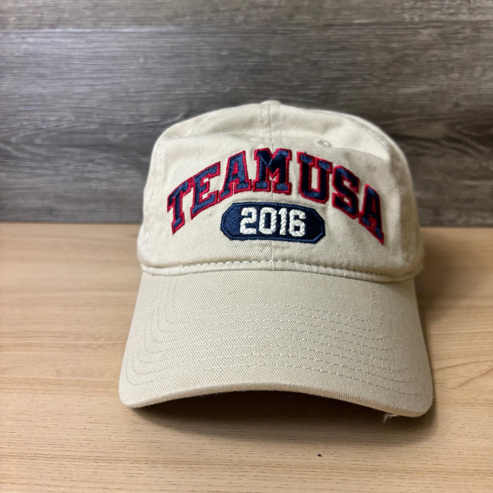 奥运会帽子带背棕色里约2016年美国队服装 — 第 2/4 张图片