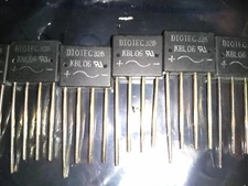 Qty 7-DIOTEC-KLB06-Silicon Single-phase bridge rectifier 4 Amp, 600V
