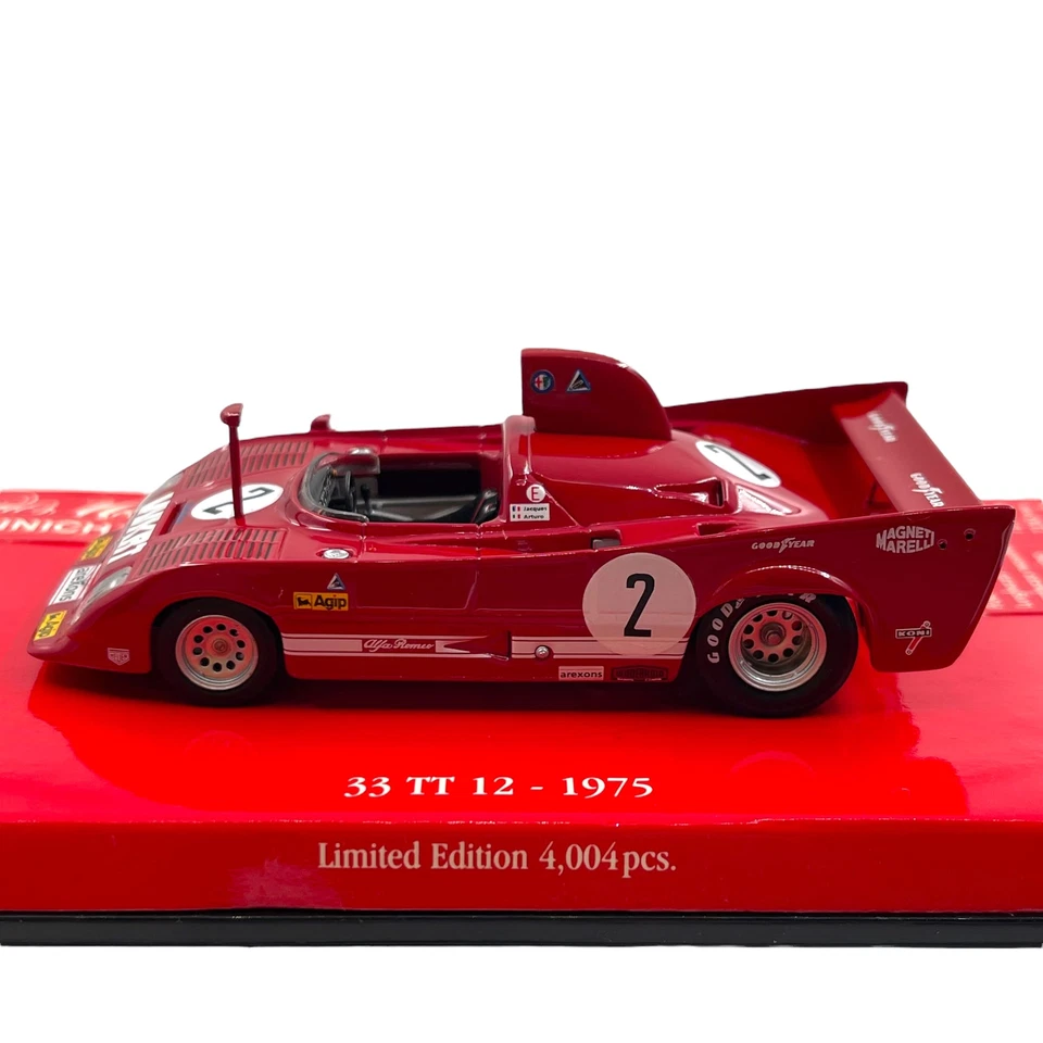 Modellino Auto Minichamps 1/43 Alfa Romeo 33 TT 12 #2 Winner 1000 km Monza 19... - Immagine 3 di 4