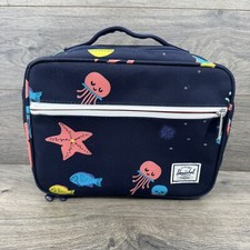 Herschel Kids Under the Sea Jellyfish Insulated Soft Case Lunch Box Blue