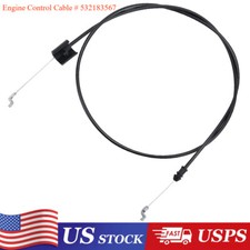 Engine Control Cable fits AYP 183567, 532183567, 182755 Lawnmowers