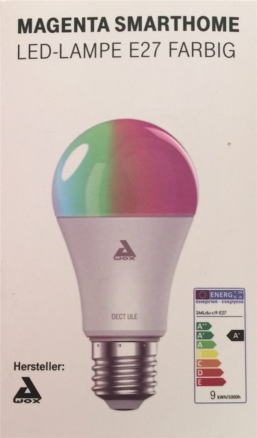 Telekom Smart Home Led Lampe E27 Farbig Online Kaufen Ebay 