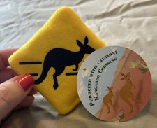 New 'Crochet Kitty' "Purrceed With Caution: Kangaroo Crossing CAT TOY