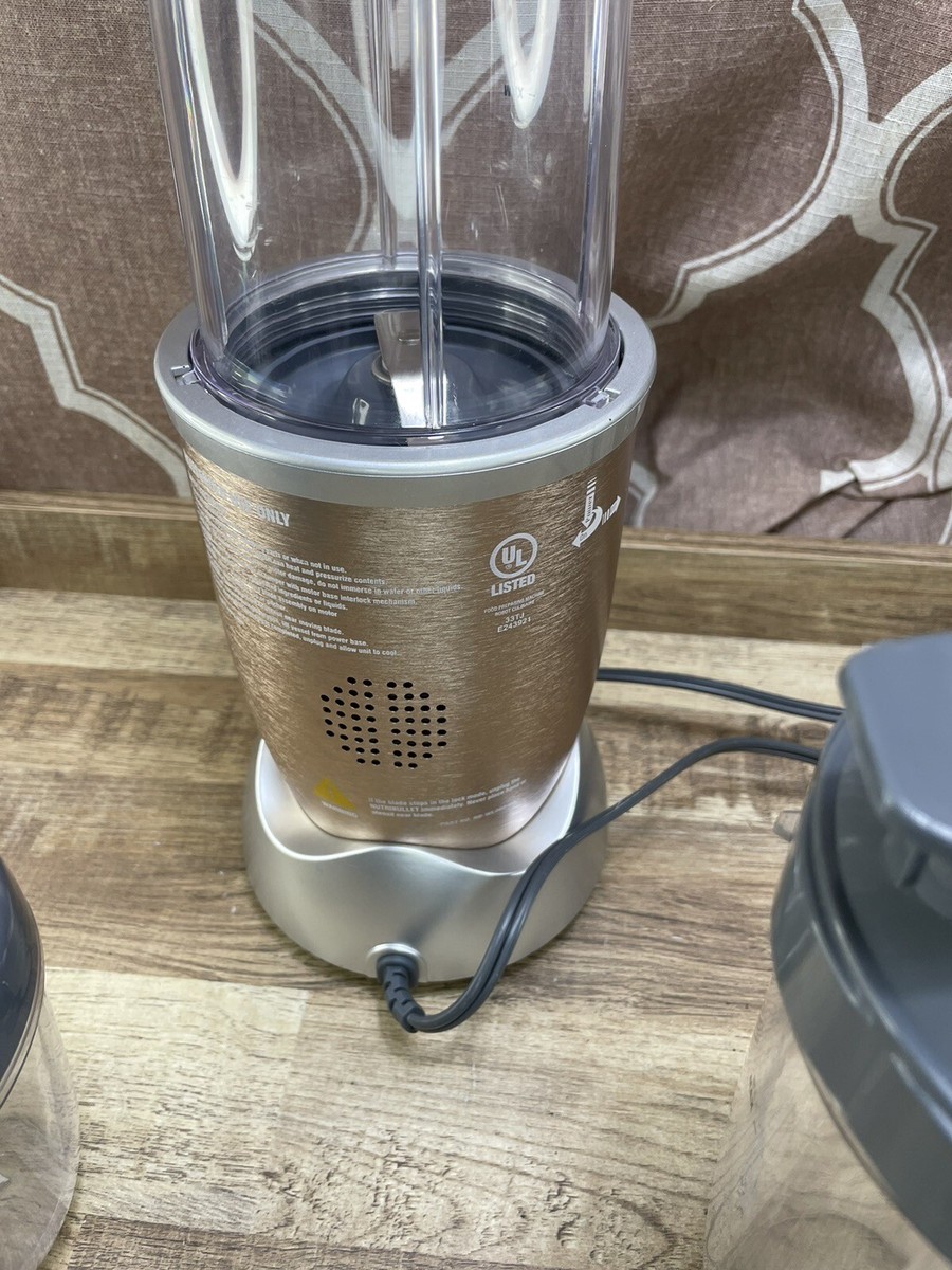 Nutribullet Pro 900 Series Magic Bullet Blender Nb-201 w