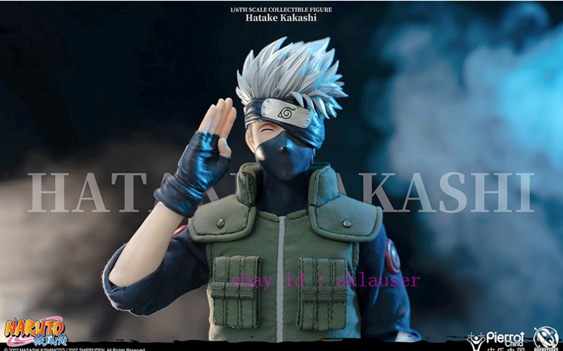 RocketToys Roc-004 1/6 Hatake Kakashi Action Figure Toy Model In Stock