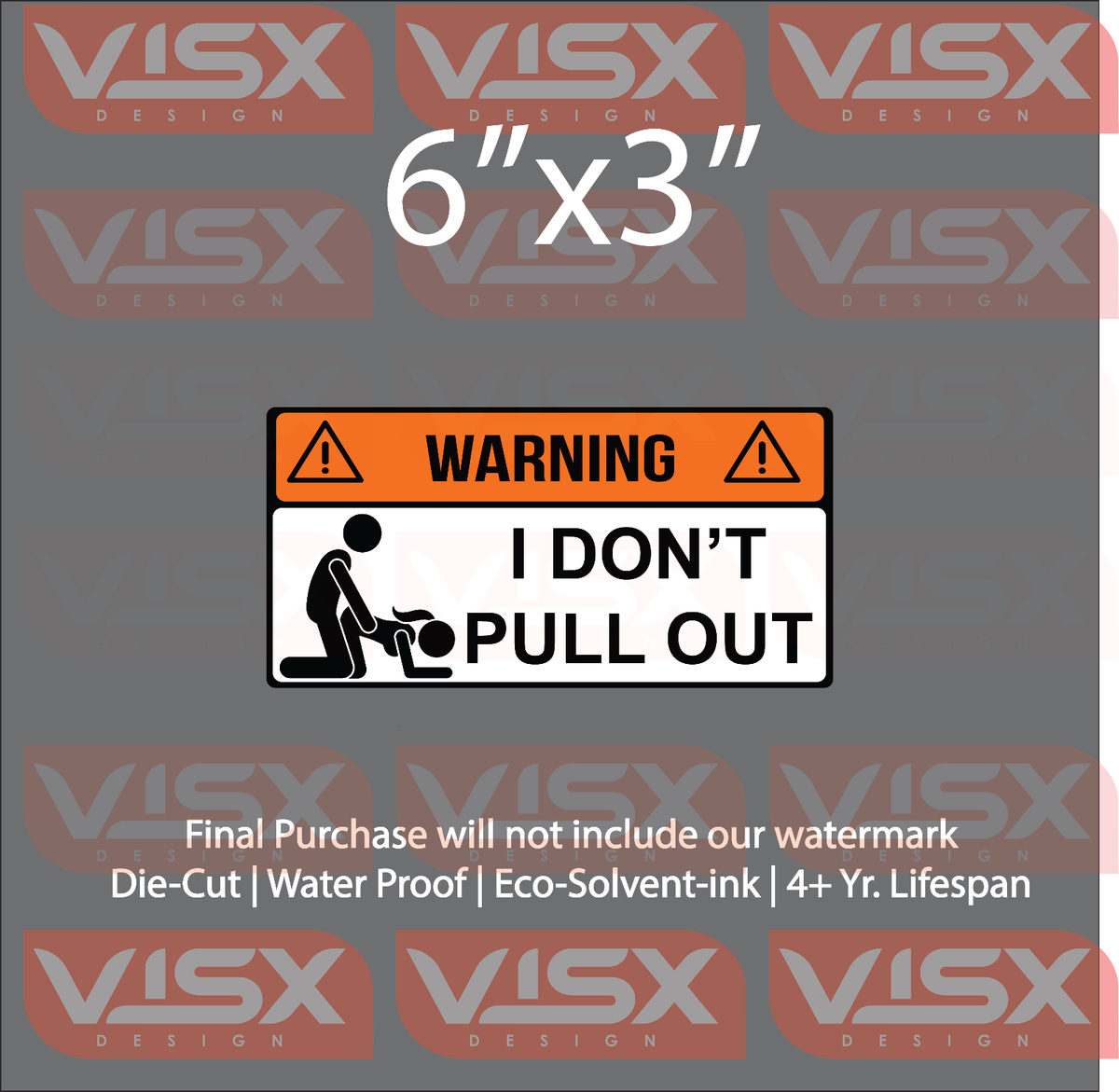 10x3 Inch Humorous Car Sticker Gear Tatz 'Knit Happens' Funny Bumper ...
