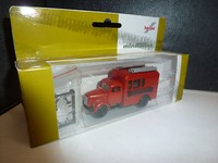 "Herpa,745024 Mercedes Benz Koffer-Lkw Mit Dachbeladung \"Feuerwehr\""