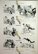 Mutual Munificence, Various Jokes, (Also On Reverse), Book Illustration, 1893