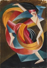 Oleksandra Ekster : Design for Salome : 1917 : Archival Quality Art Print