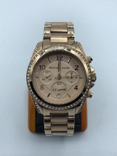 Michael Kors Womens MK5263 Blair Rose Gold-Tone Watch