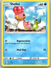 Shellos 29/111 Common Crimson Invasion Pokemon Near Mint