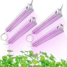 Super Bright 4FT Full Spectrum LED Grow Light for Indoor Plants - 4-Pack