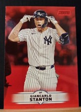 GIANCARLO STANTON | RED | 2025 Stadium Club | Card #104 | New York Yankees 