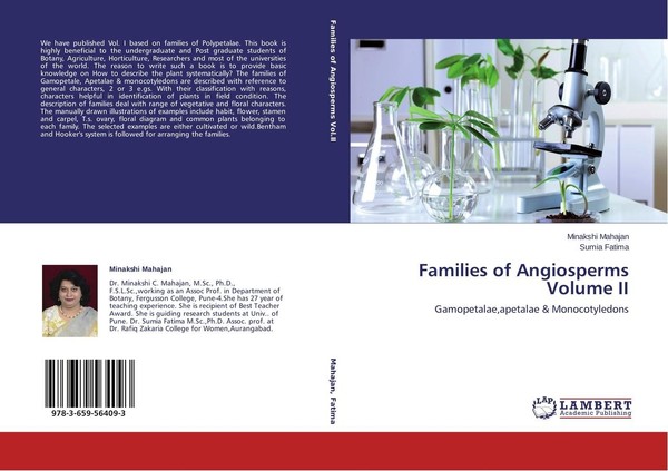 Families Of Angiosperms Volume II Sumia Fatima-image