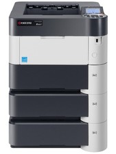 Produktbild - Kyocera Ecosys P3050dn A4 S/W Laserdrucker mit 2x PF-320 unter 10.000 Seiten ...