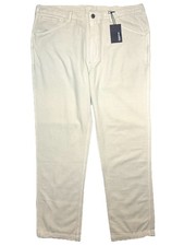 BUCK MASON Mens Pumice Brushback Twill Field Pants Sand Dune Khaki 36 -MSRP 125