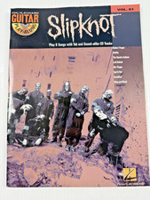 Slipknot Hal Leonard Guitar Play Along Vol 61 Tab Book No CD