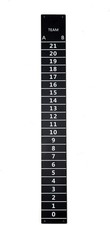 Cornhole Game Steel Scoreboard with Magnetic Score Keepers, Applicable Black