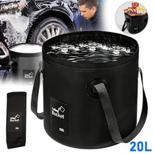 20L Faltbarer Eimer Falteimer Wasserbeh&auml;lter Tragbar Multifunktional Wasserdicht
