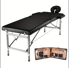 MASSAGE TABLE-PORTABLE-Light Weight-Tattoo-facial-MANY USES-Ships To Puerto Rico