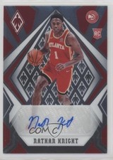 2020-21 Panini Chronicles Phoenix Rookie 72/99 Nathan Knight #PH-NKN Auto 1s6